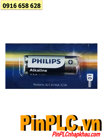 Pin 12v A23; Pin Remote điều khiển 12v Philips A23, 23A, 8LR932 Alkaline chính hãng